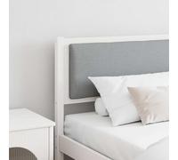 vidaXL Testiera Altro Bianco 180 cm Legno di pino massello