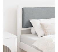 vidaXL Testiera Altro Bianco 75 cm Legno di pino massello