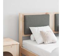 vidaXL Testiera Altro Marrone 120 cm Legno di pino massello