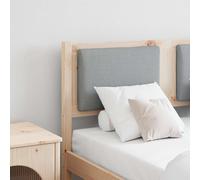 vidaXL Testiera Altro Marrone 120 cm Legno di pino massello