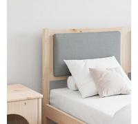 vidaXL Testiera Altro Marrone 140 cm Legno di pino massello