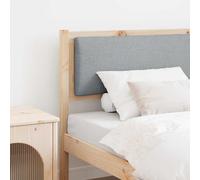 vidaXL Testiera Altro Marrone 90 cm Legno di pino massello