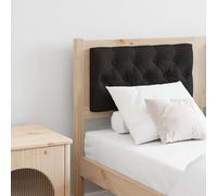 vidaXL Testiera Altro Marrone e nero 150 cm Legno di pino massello