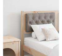 vidaXL Testiera Altro Marrone e taupe 150 cm Legno di pino massello