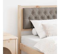 vidaXL Testiera Altro Marrone e taupe 75 cm Legno di pino massello