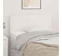vidaXL Testiera Bianca 90x5x78/88 cm in Similpelle