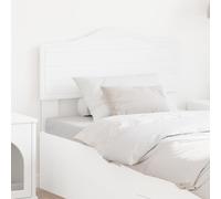 vidaXL Testiera con testiera Bianco 80 cm Legno Multistrato, Camera Moderna, Testata Rettangolare, arredo Elegante, Design Minimalista, Decor duraturo, estetica stilosa, casa Funzionale