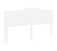 vidaXL Testiera Bianco Legno Multistrato, Testiera Letto Moderna, Design Retangolare, Mobili Minimalisti, Decorazione Resistente per Camera da Letto
