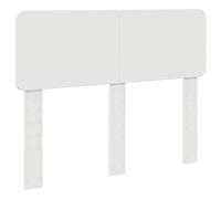 vidaXL Testiera Bianco Legno Multistrato, Testiera Moderna Rettangolare, aggiunta Resistente per Letti, Design Minimalista per Migliorare la Zona Notte