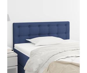 vidaXL Testiera Blu 80x5x78/88 cm in Tessuto