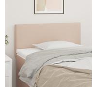 vidaXL Testiera Cappuccino 100x5x78/88 cm in Similpelle