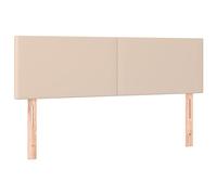 vidaXL Testiera Cappuccino 144x5x78/88 cm in Similpelle