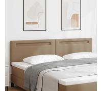 vidaXL Testiera Cappuccino 200 cm Pelle Sintetica