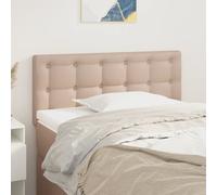 vidaXL Testiera Cappuccino 80x5x78/88 cm in Similpelle