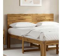 vidaXL Testiera con bordo vivo ROSTOCK Bianco 150 cm