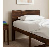 vidaXL Testiera con bordo vivo ROSTOCK Marrone Scuro 80 cm