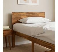 vidaXL Testiera con bordo vivo ROSTOCK Naturale 90 cm