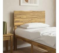 vidaXL Testiera con bordo vivo ROSTOCK Bianco 90 cm