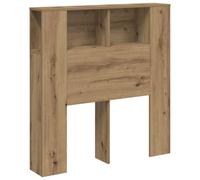 vidaXL Testiera con Contenitore Artigianale 100x18,5x102,5cm Multistrato