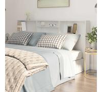 VIDAXL - Testiera Con Contenitore Bianco 200x19x103,5 Cm