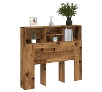 vidaXL Testiera con Contenitore Legno 120x19x103,5 cm in Truciolato