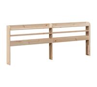 VidaXL Testiera con Ripiani 180 cm in Legno Massello di Pino, Testata Letto