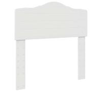 vidaXL Testiera con testiera Bianco 80 cm Legno Multistrato, Camera Moderna, Testata Rettangolare, arredo Elegante, Design Minimalista, Decor duraturo, estetica stilosa, casa Funzionale