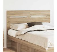 vidaXL Testiera con testiera Rovere Sonoma 150 cm Legno multistrato