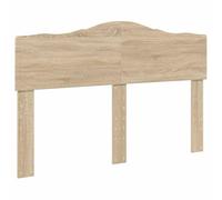 vidaXL Testiera con testiera Rovere Sonoma 160 cm Legno Multistrato, Camera Moderna, Testata Rettangolare, arredo Elegante, Design Minimalista, Decor duraturo, estetica stilosa, casa Funzionale