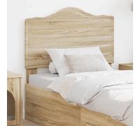vidaXL Testiera con testiera Rovere Sonoma 75 cm Legno multistrato