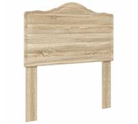 vidaXL Testiera con testiera Rovere Sonoma 90 cm Legno Multistrato, Testiera Moderna per Camera da Letto, in Legno Resistente, Design Elegante, mobili minimalisti per Decorazioni stilose