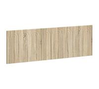 vidaXL Testiera da Muro ALKMAAR Rovere Sonoma Legno ingegnerizzato