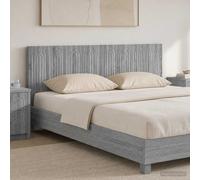 vidaXL Testiera da Muro ALKMAAR Sonoma grigio Legno ingegnerizzato
