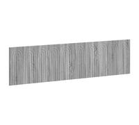 vidaXL Testiera da Muro ALKMAAR Sonoma grigio Legno ingegnerizzato