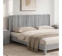 vidaXL Testiera da Muro ALKMAAR Sonoma grigio Legno ingegnerizzato