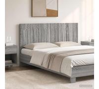 vidaXL Testiera da Muro ALKMAAR Sonoma grigio Legno ingegnerizzato