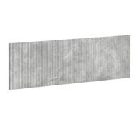 vidaXL Testiera da Muro ARNHEM Grigio Cemento Legno ingegnerizzato