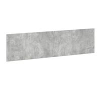 vidaXL Testiera da Muro ARNHEM Grigio Cemento Legno ingegnerizzato