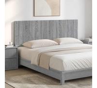 vidaXL Testiera da Muro ARNHEM Sonoma grigio Legno ingegnerizzato