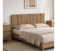 vidaXL Testiera da Muro BREDA Rovere Artigianale Legno ingegnerizzato