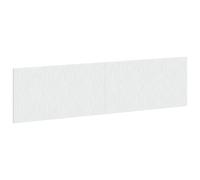 vidaXL Testiera da Muro DELFT Bianco Legno ingegnerizzato