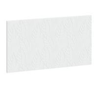 vidaXL Testiera da Muro DELFT Bianco Legno ingegnerizzato