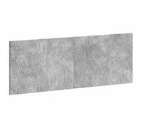vidaXL Testiera da Muro DELFT Grigio Cemento Legno ingegnerizzato