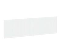 vidaXL Testiera da Muro EDE Bianco Legno ingegnerizzato