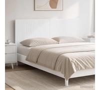 vidaXL Testiera da Muro EDE Bianco Legno ingegnerizzato