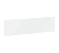 vidaXL Testiera da Muro HAARLEM Bianco Legno ingegnerizzato