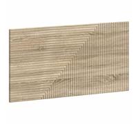 vidaXL Testiera da Muro HAARLEM Rovere Sonoma Legno ingegnerizzato