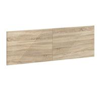 vidaXL Testiera da Muro HAARLEM Rovere Sonoma Legno ingegnerizzato