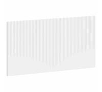 vidaXL Testiera da Muro HOORN Bianco Legno ingegnerizzato