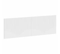 vidaXL Testiera da Muro HOORN Bianco Legno ingegnerizzato